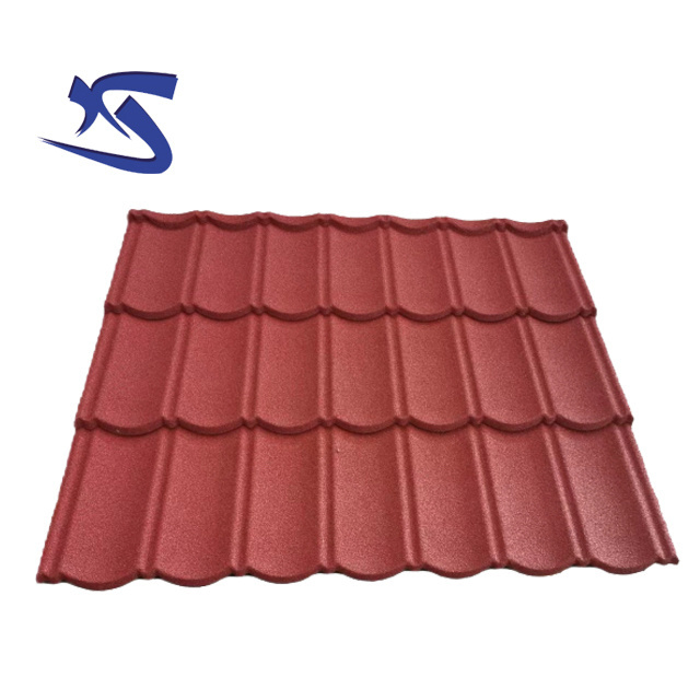 Waterproof roofing sheet stone coated roofing metal tile for Building Roofing Materials