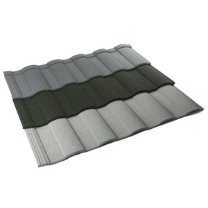 New Zealand south Korean Pattern Sandy Stone Coated Roofing Tile