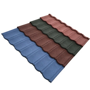 Color roof philippines prices/stone coated roof tile /roof solar  panel