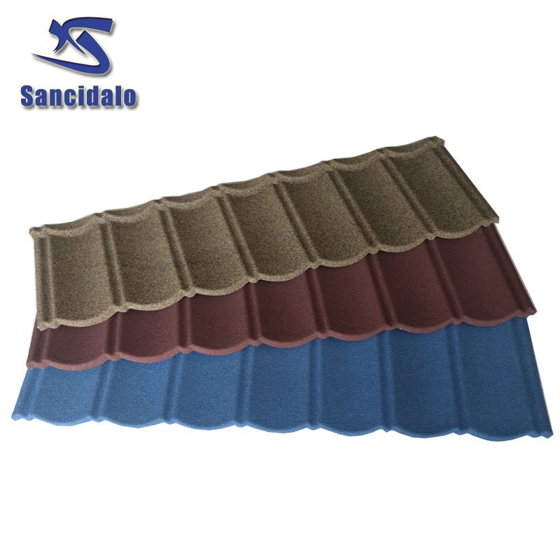 1340*420 MM New Zealand south Korea blue roofing shingles Korean roof tiles