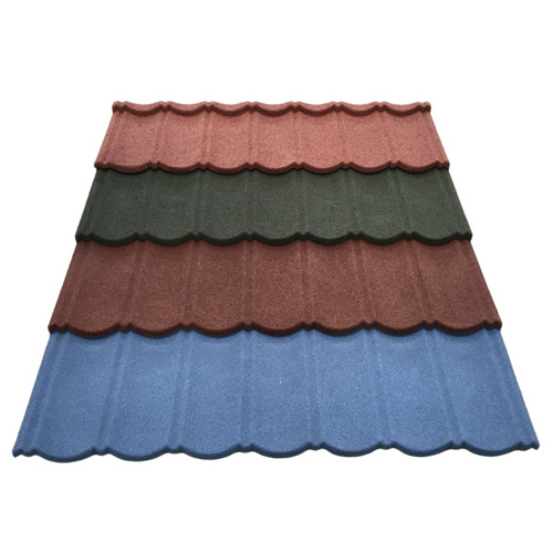 Waterproof roofing sheet stone coated roofing metal tile for Building Roofing Materials