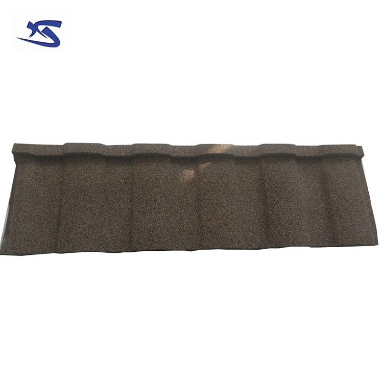 Decramastic sand coated steel roof tiles / types of roof covering sheets