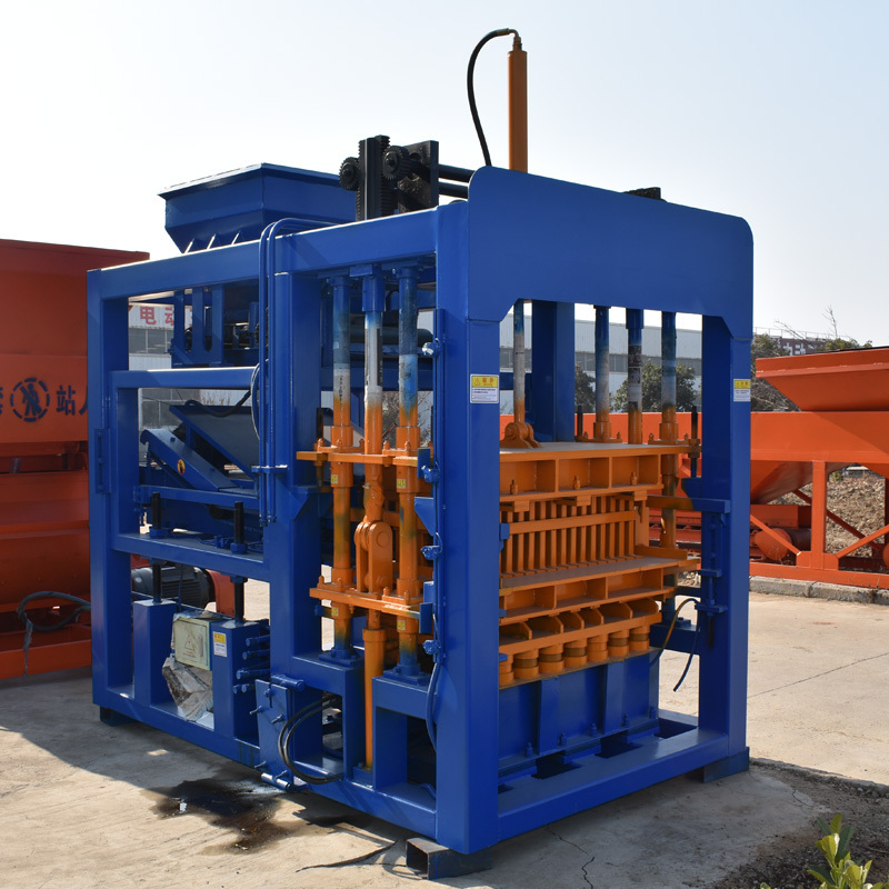 QT4-15 Fully Automatic Block Making Machine Hollow Block Machine Brick Block Moulding Machine