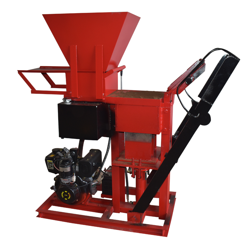 small manual clay brick making machine interlocking brick making creating