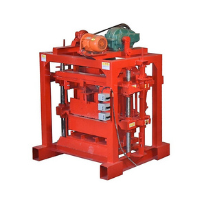 lowest price brazil small gypsum breeze blocking cement brick machinery concrete interlocking block making machine