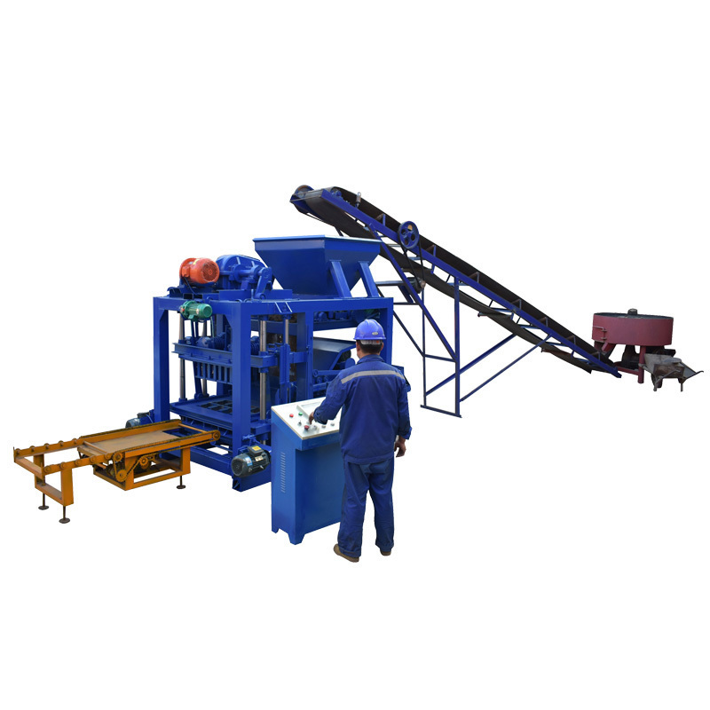 QT4-25 hollow block making machine building block making machine concrete block making machine