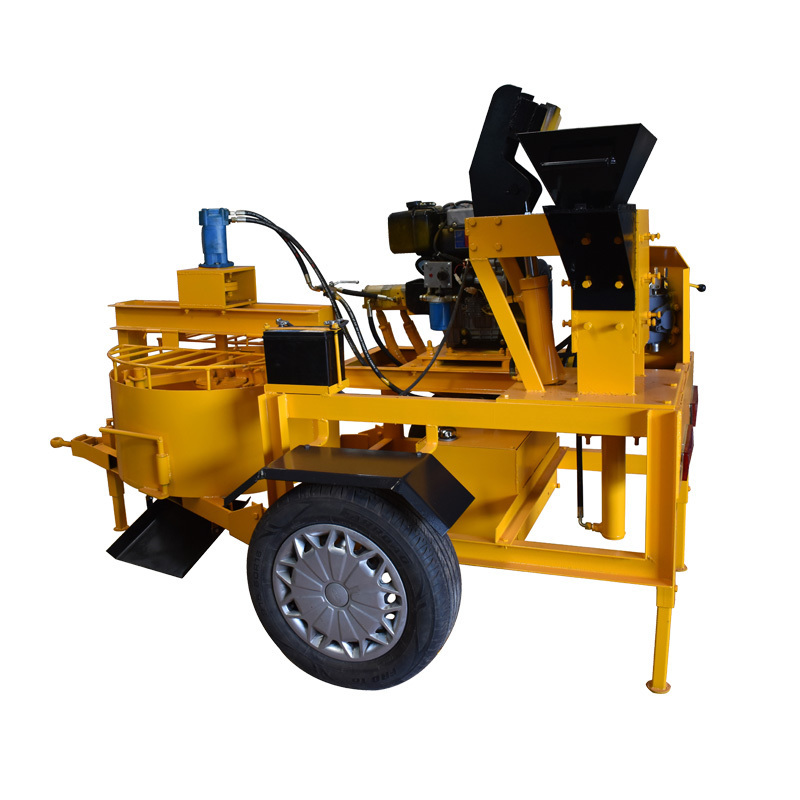 M7MI Super Press To Make Ecological Bricks Earth Block Small Machine For Clay Brick