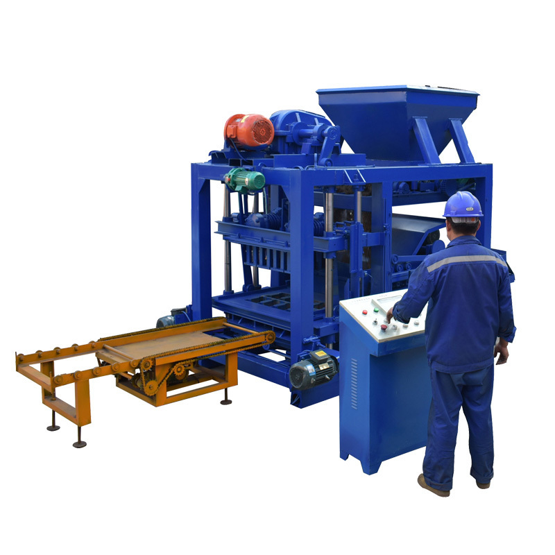 QT4-25 hollow block making machine building block making machine concrete block making machine