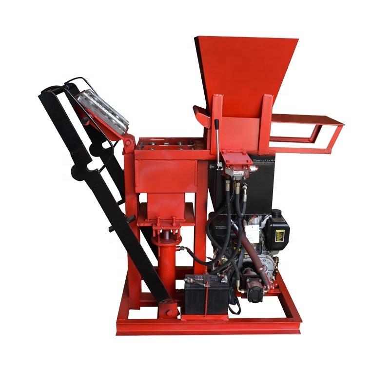 Long Service Life Interlock Manual Block Making Hydraulic Press Brick Machine