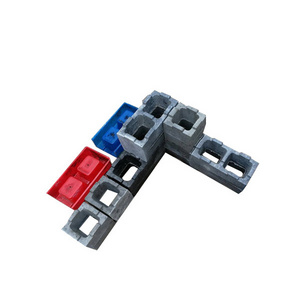 Block Molds Interlocking Concrete Hollow Plastic Plastic Moulds for Concrete Building Block Plastic Injection Household Product