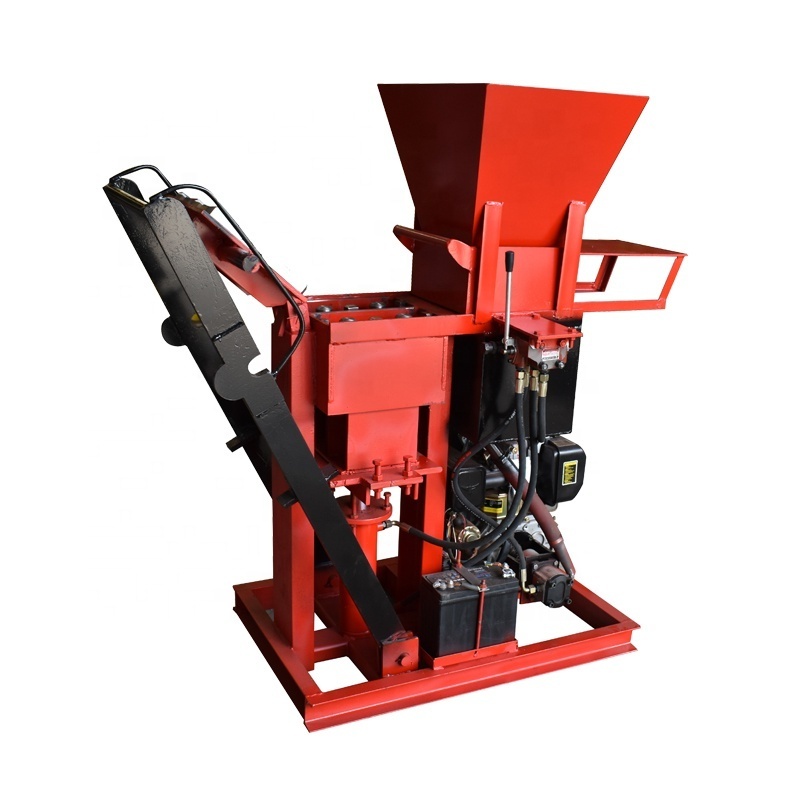 Long Service Life Interlock Manual Block Making Hydraulic Press Brick Machine