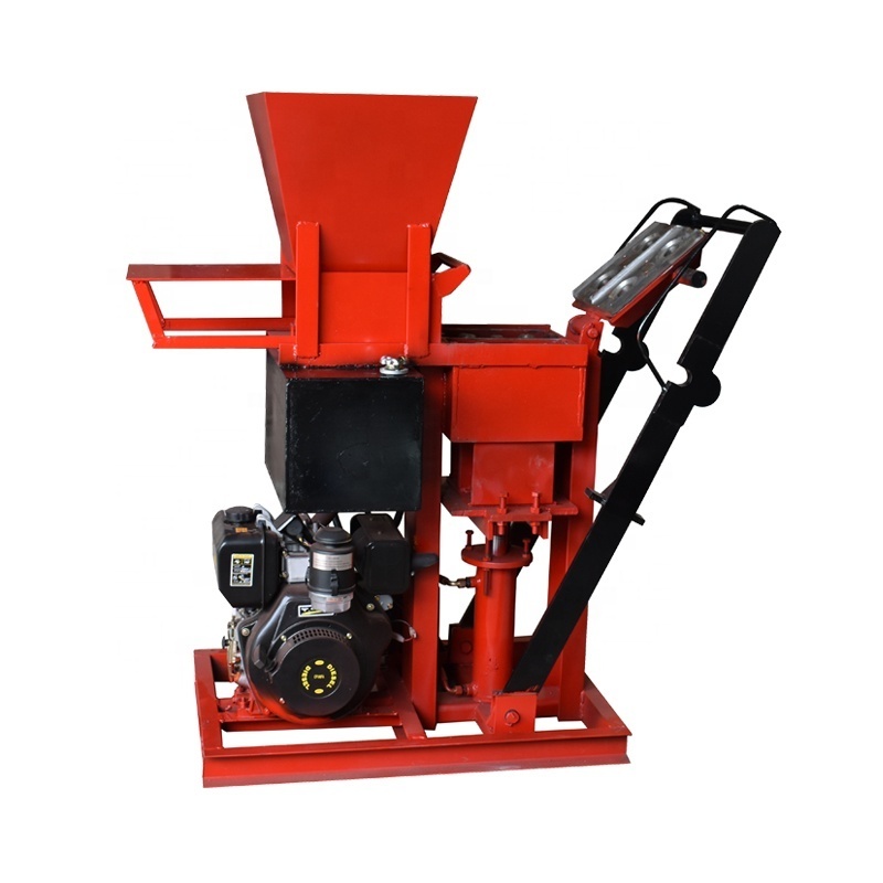 Long Service Life Interlock Manual Block Making Hydraulic Press Brick Machine