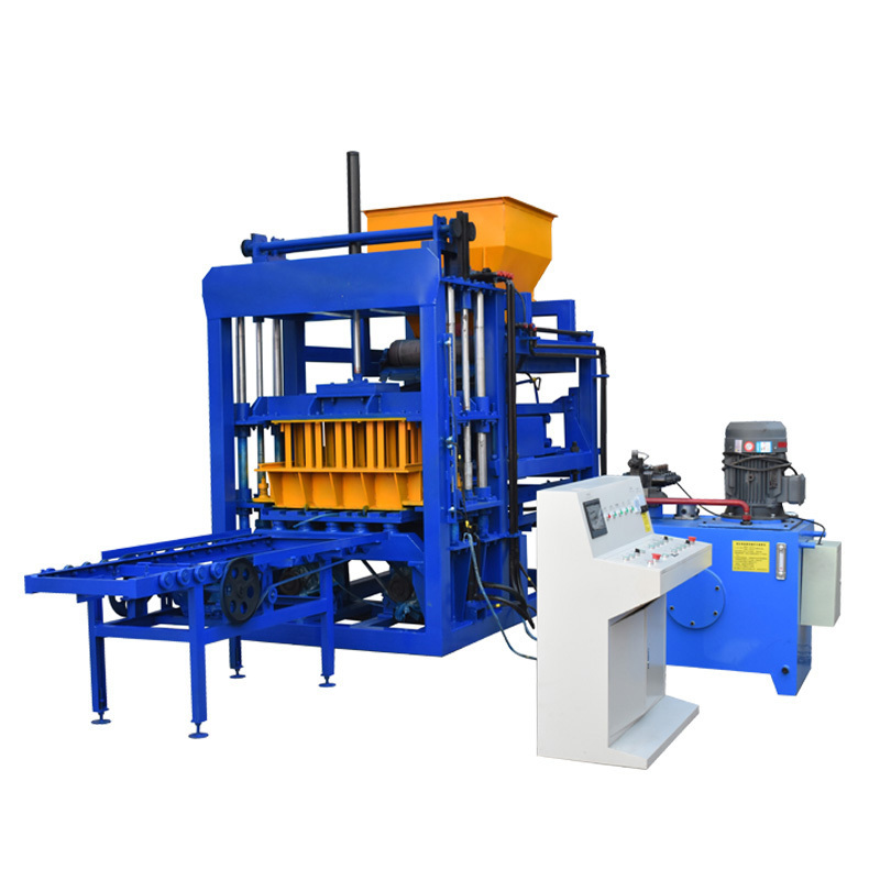 QT4-15 Fully Automatic Block Making Machine Hollow Block Machine Brick Block Moulding Machine