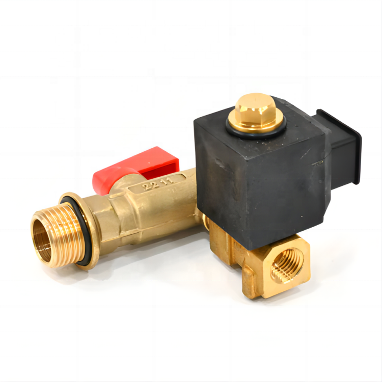 IngersoII Rand Screw Air Compressor Drain Solenoid Valve 23588940 Automatic Drain Valve Kit