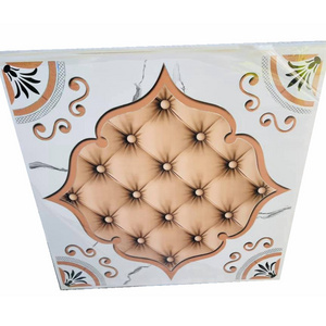 ceiling pvc roof ceiling pvc suspended ceiling tiles pvc hot stamping plastic panel Linyi supplier with pop designs and top qual