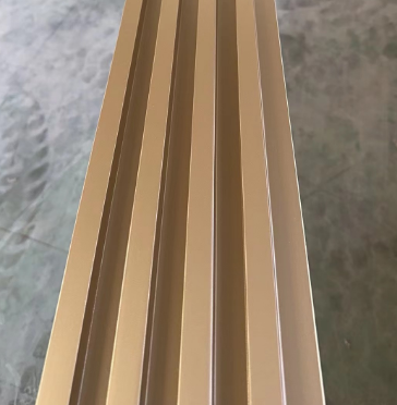 pop designs wpc panel wall wood wpc fluted wall panel wood plastic composite 2023 new type and price