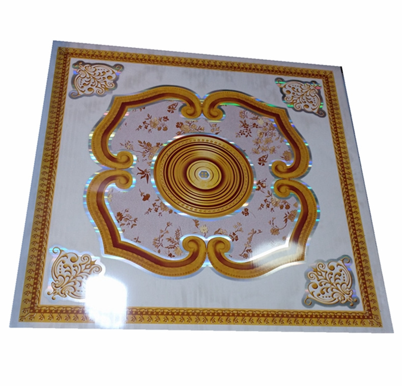 PVC tiles suspended ceiling panel pvc false ceiling plastic board with popular designs factory newest price