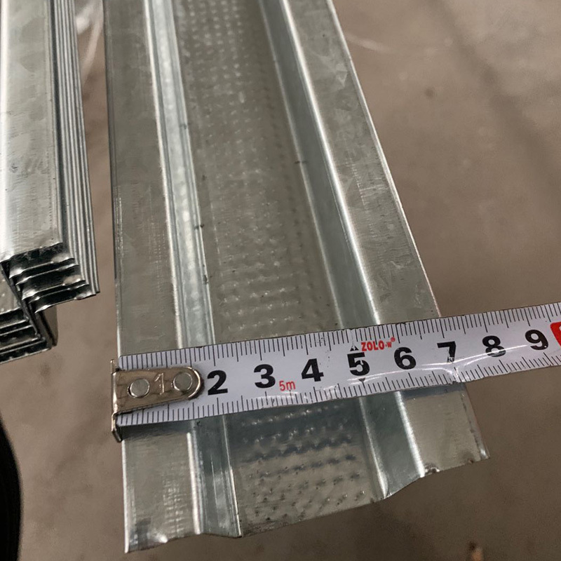 gypsum ceiling board accessories metal frame 28mm double furring channel .5mm galvanized iron