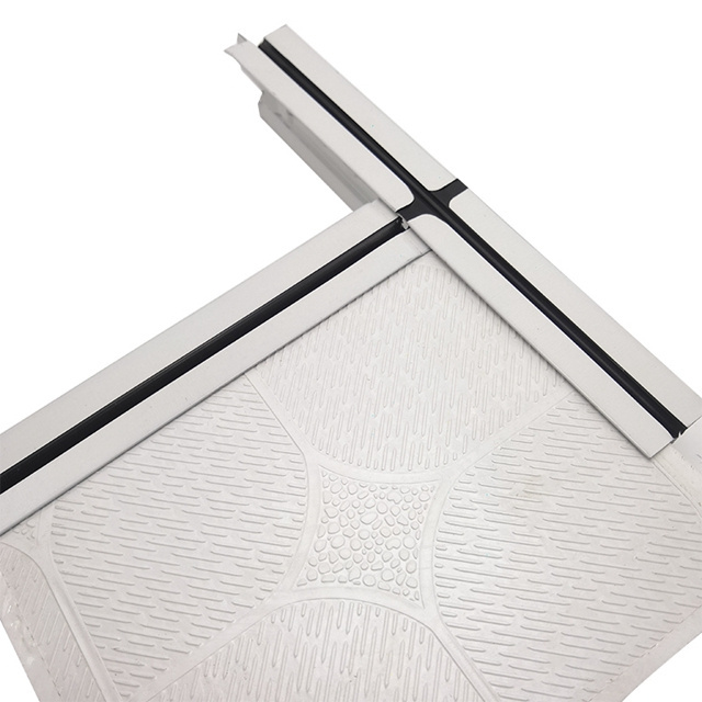 galvanized t grid black line fut ceiling t bar metal system with factory good price