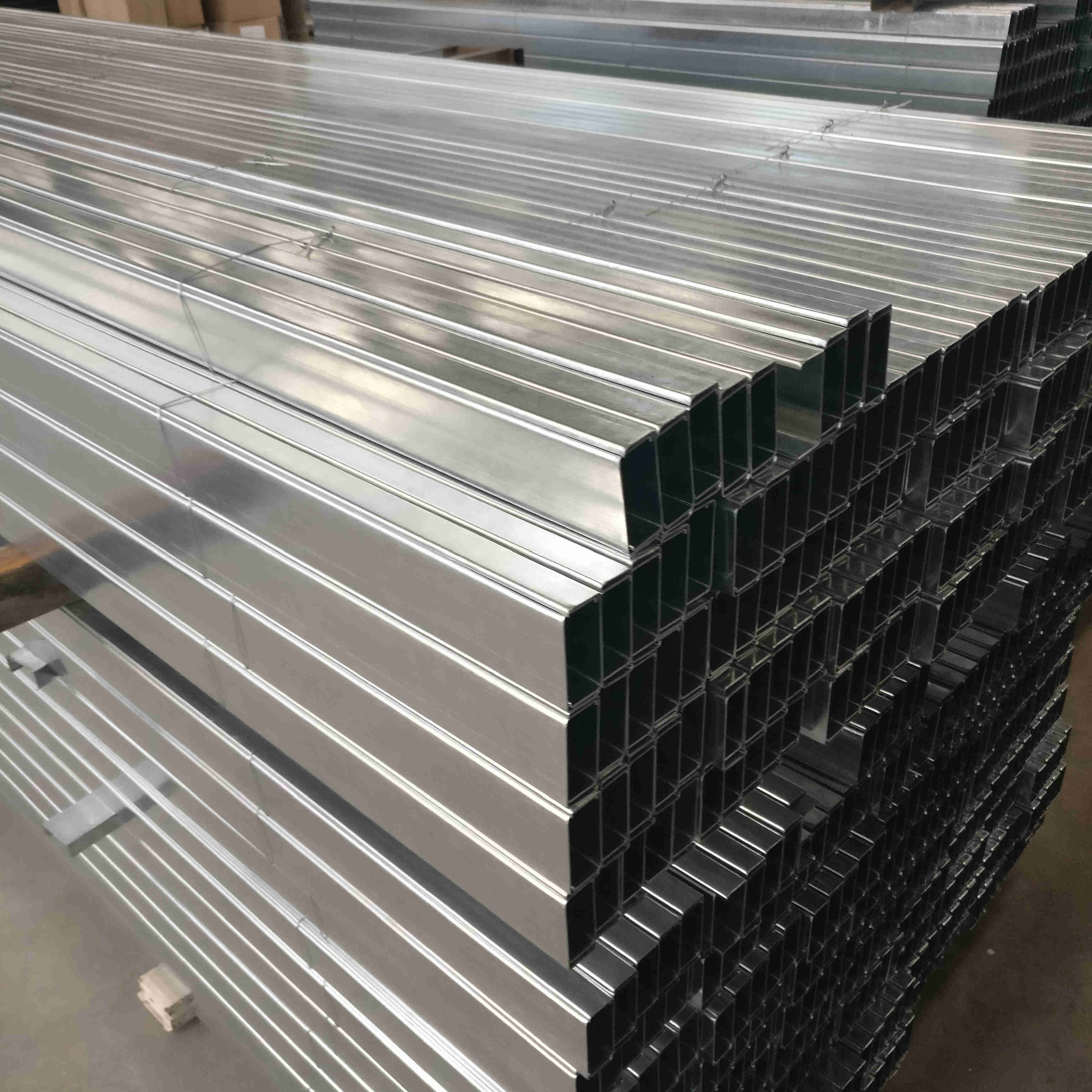 Metal Stud Drywall Steel Profile Drywall Partition Channel