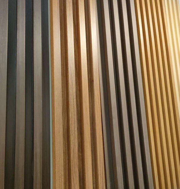 Wpc Wood Interior Decoration Fluted Wall Panels Decorative Wood Alternative Wpc Wall Panel good price