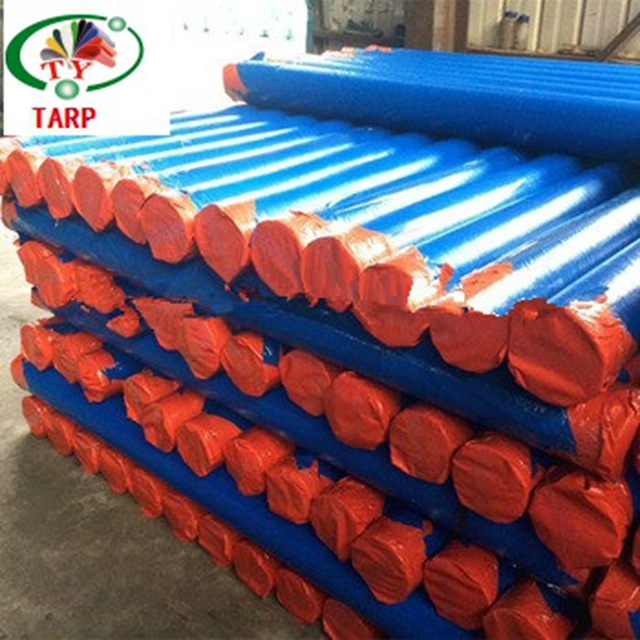 All kinds tarpaulin sizes  woven fabric roll sheet 180g waterproof pe tarpaulin for truck cover