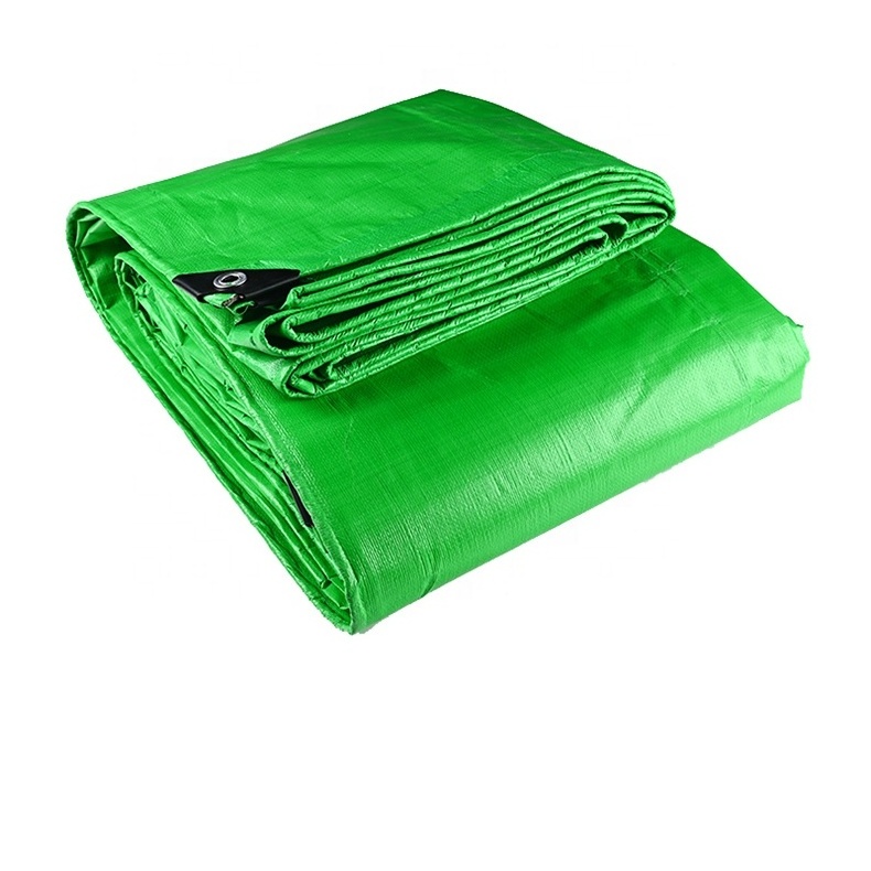 8Oz Hay Tarp Outdoor Woven Width 2M 4M 6M Not Weld PE Tarpaulin