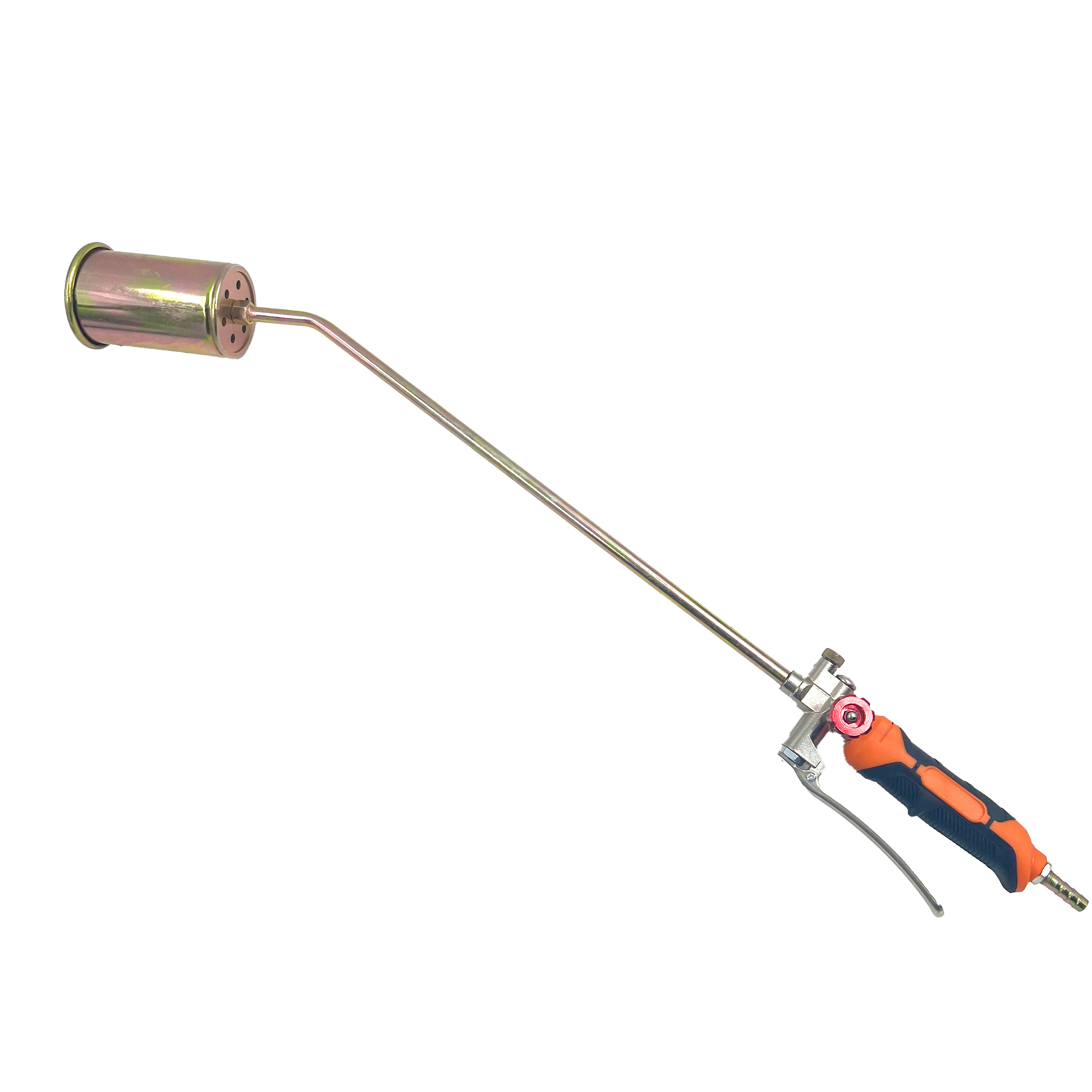 Heavy Duty Propane Torch Weed Burner Flame Thrower with Push Button Igniter Welding Torch for Garden Use