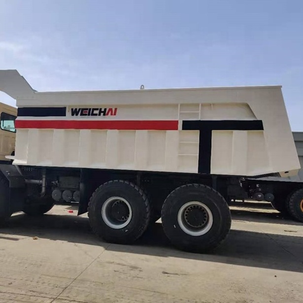 WT105 105ton automatic mining dump truck for iron ore