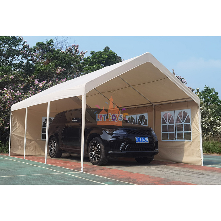 Wholesale Luxury Marquee Wedding Iron Gazebo Garages Canopies Car Tent Garage Carport