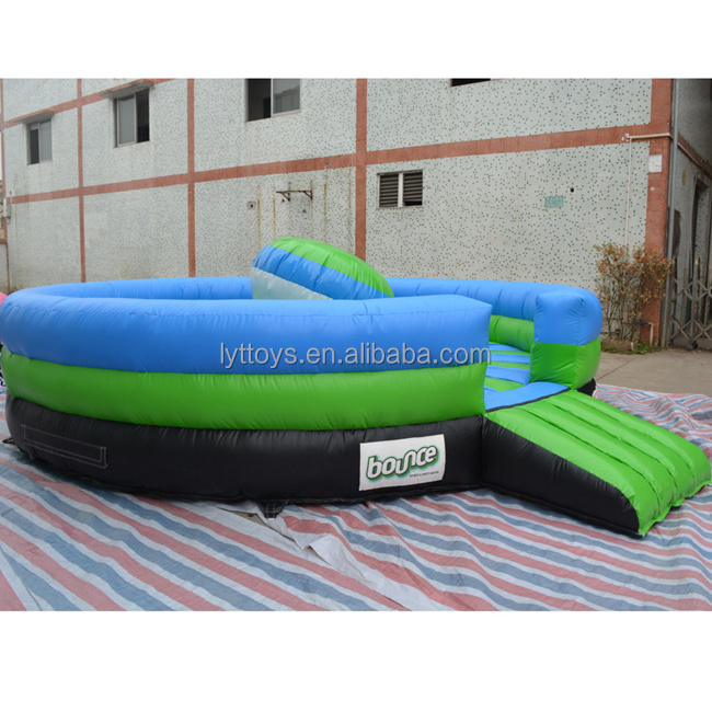 Hot selling funny sport game inflatable battle jousting laser tag arena