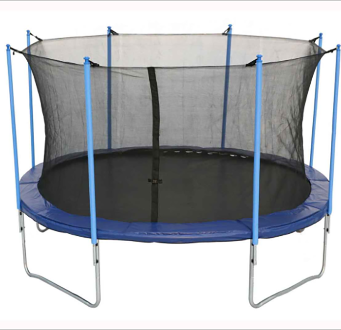 Hot selling outdoor fitness mini 14ft trampoline tent for adult and kids