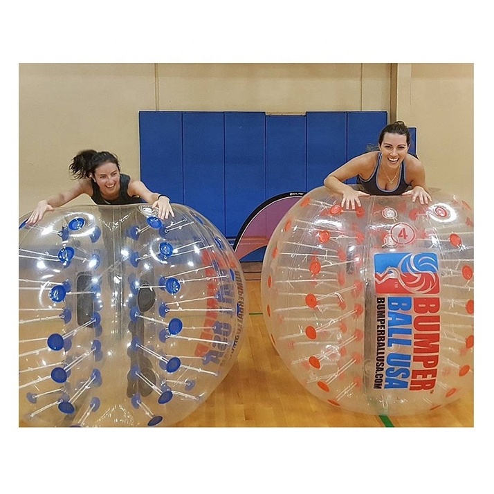 Interesting outdoor games human inflatable body bumper bubble ball