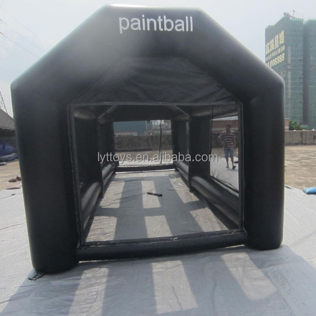 Best selling inflatable paintball arena field for outdoor playground