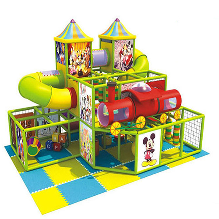 Soft play area naughty castle kids slides indoor plastic playground for sale