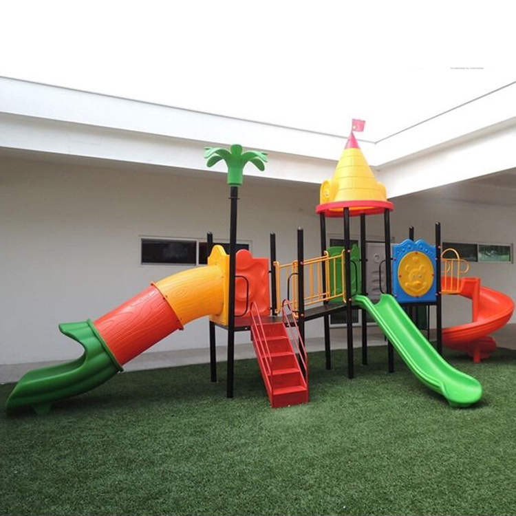 Kids outdoor playground used commercial playground equipment sale