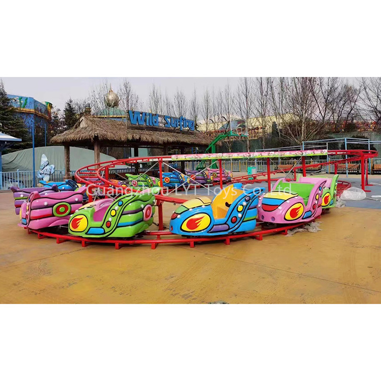 Commercial Attactions Roller Coaster Train Amusement Ride Portable Roller Coaster