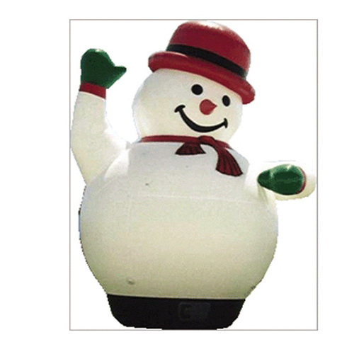 Holiday floating arch decoration entrance christmas inflatable snowman