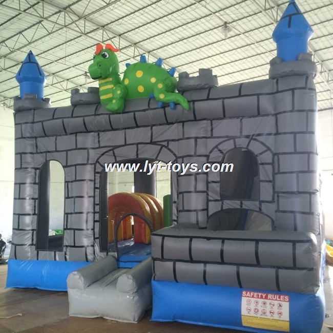 Inflatable Commercial Castle Bounce House with Slide Unisex Adult and Kids Inflatable Bouncy Balloon House