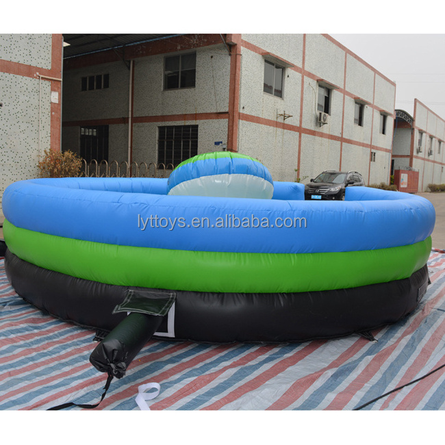 Hot selling funny sport game inflatable battle jousting laser tag arena