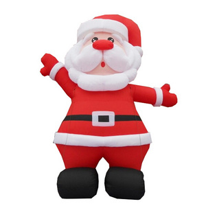 Hot sale santa claus inflatable outdoor christmas decoration inflatable xmas snowman for sale