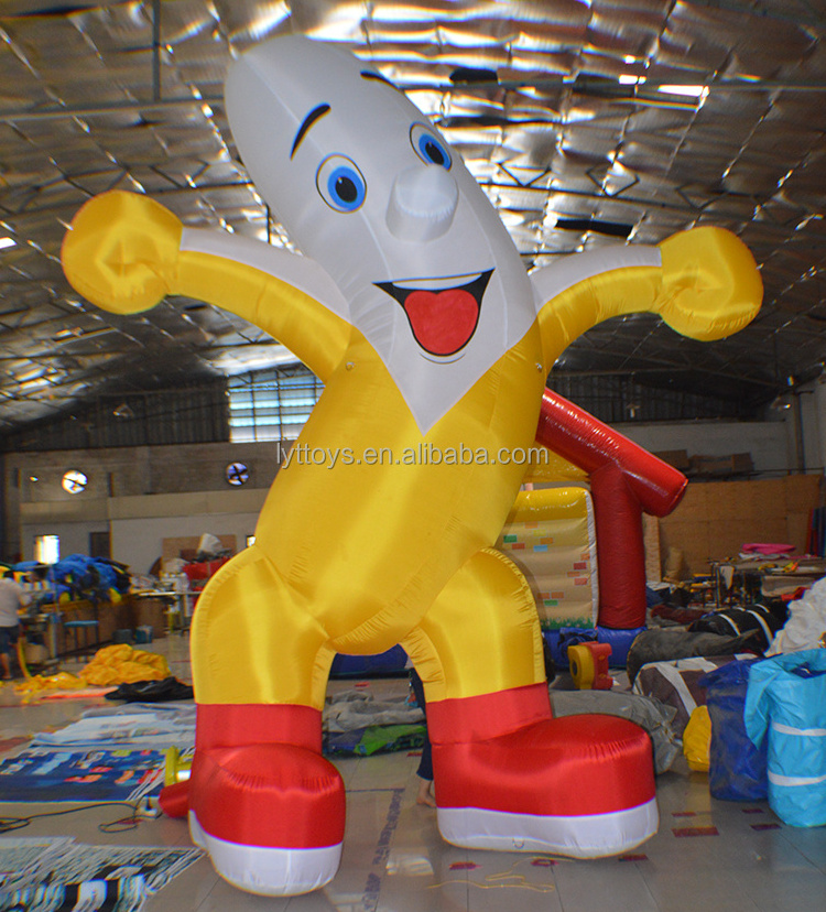 Christmas promotion advertising inflatable banana model for sale