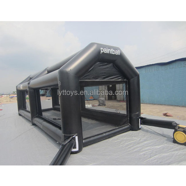 Best selling inflatable paintball arena field for outdoor playground