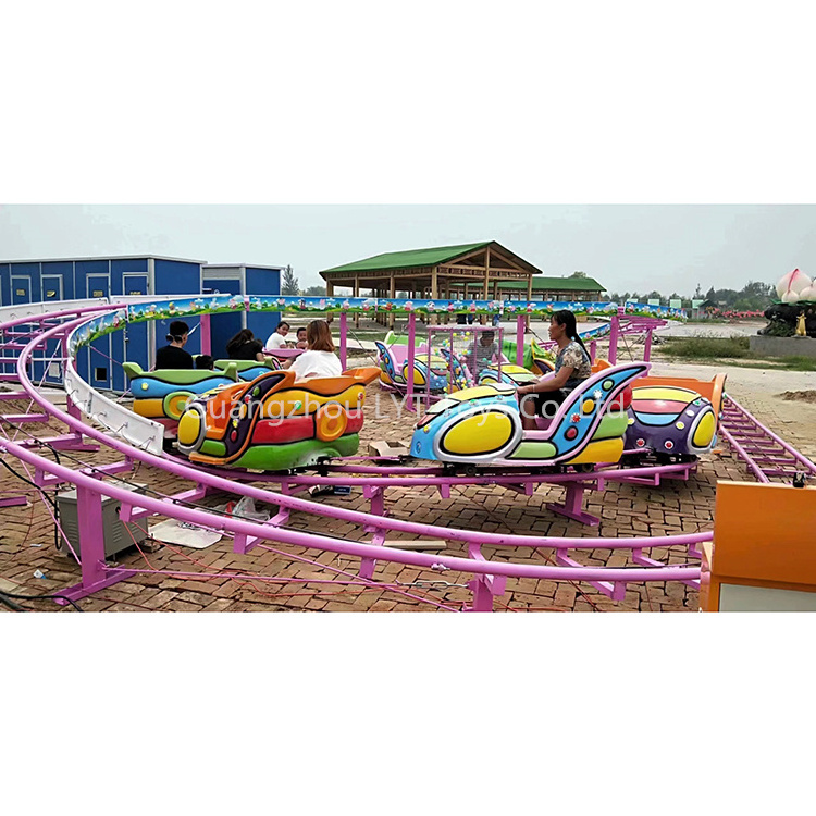 New Design Small Backyard Amusement Park Mini Roller Coaster Ride For Sale