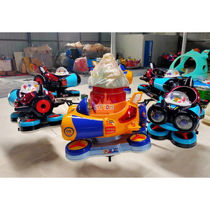 Children Park Attractive Kiddie Ride On car Merry Go Round Rental Amusement Rides Swing Carousel