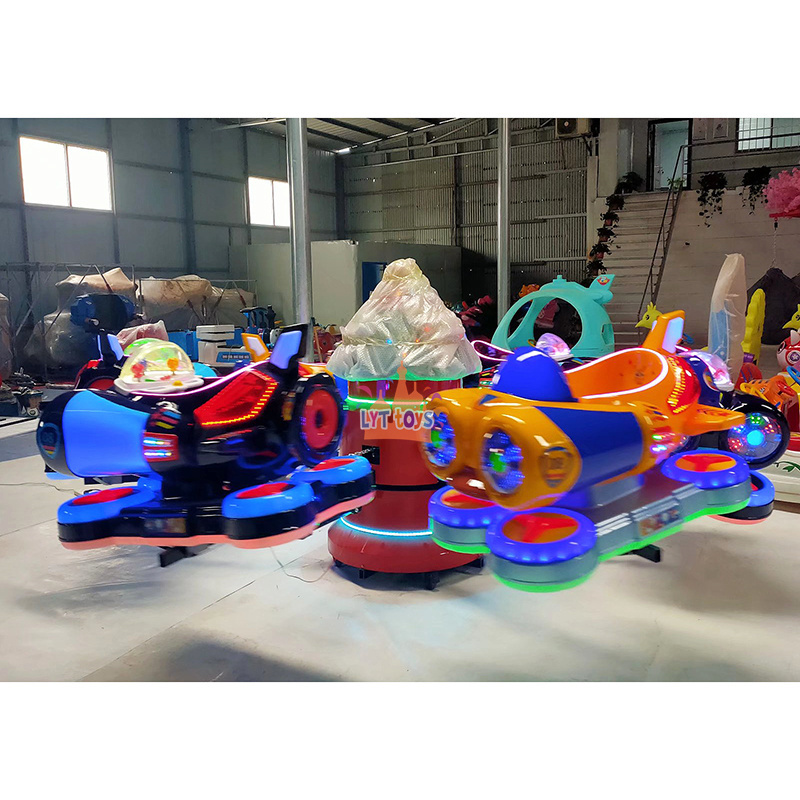 Children Park Attractive Kiddie Ride On car Merry Go Round Rental Amusement Rides Swing Carousel