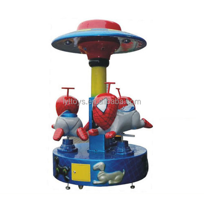 China supplier portable amusement rides electric carousel outdoor toys merry go round for kids