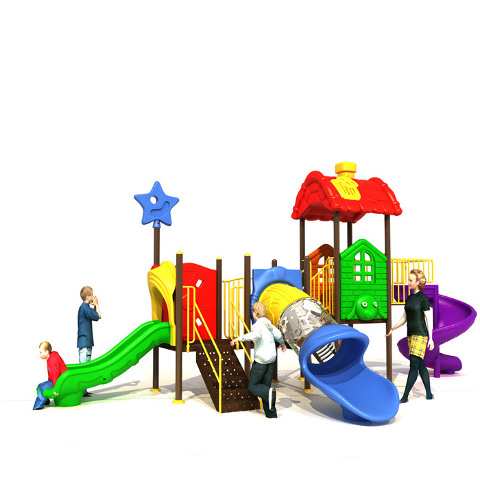 Customized outdoor playground equipment accessories plastic swimming pool slide