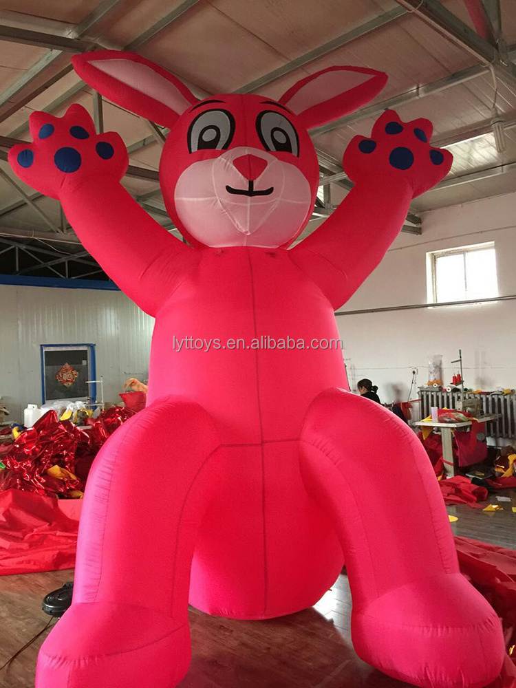 Customized Inflatable Elephant Cartoon Moving Advertising Inflatable Cartoon