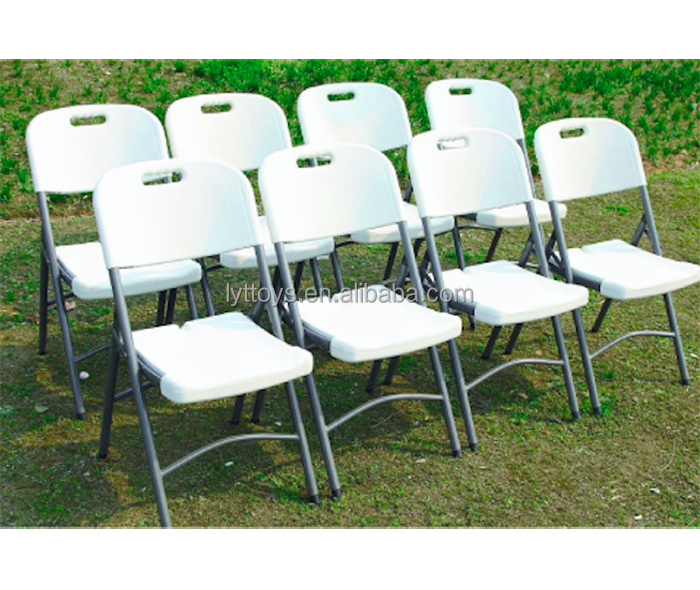 10 people wedding party outdoor banquet table plastic round folding chair table